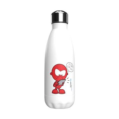 Me Humanity Edelstahlflaska 550ml Vit Bottle Me Humanity Edelstahlflaska 550ml Vit Bottle
