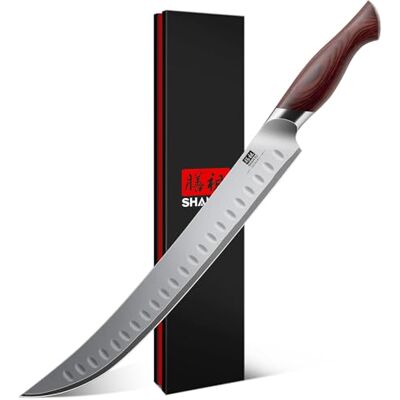 SHAN ZU Curved Cutting Knife Cutting Knife OKINAWA Series SHAN ZU Curved Cutting Knife Cutting Knife OKINAWA Series