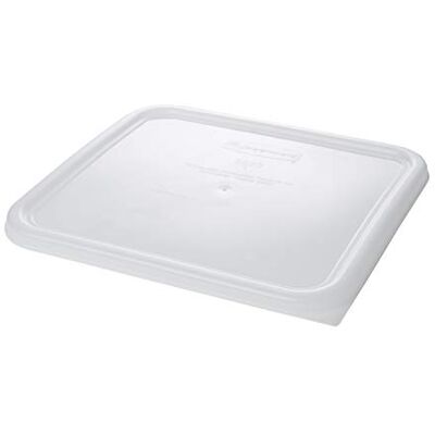 Rubbermaid Gummimaid utrymmesbesparande behållare lock, 11.4 L, Vitt, 1 Rubbermaid Gummimaid utrymmesbesparande behållare lock, 11.4 L, Vitt, 1