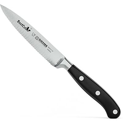 Giesser -kniv Bestut Officiell med vågskaft kniv, svart, 8 m Giesser -kniv Bestut Officiell med vågskaft kniv, svart, 8 m