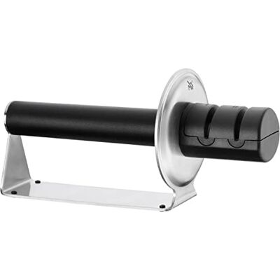 WMF 1874376030 Knivslipare med 2 Nivåer, Svart, 21.5 x 10 x 8 cm WMF 1874376030 Knivslipare med 2 Nivåer, Svart, 21.5 x 10 x 8 cm