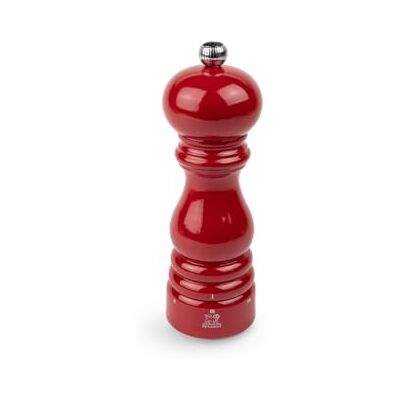 Peugeot Saltkvarn Paris u'Select 18 cm 6 malningsinställningar innovation i glassalt, Zirlion mekanism PEFC märkt trä fransk tillverkning passionsröd lackerad färg Peugeot Saltkvarn Paris u'Select 18 cm 6 malningsinställningar innovation i glassalt, Zirlion mekanism PEFC märkt trä fransk tillverkning passionsröd lackerad färg