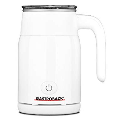 GASTROBACK 42325 latte Magic, mjölkskummare, varmt eller kallt mjölkskum på några sekunder (max. 350 ml), uppvärmning av mjölk eller kakao, 500 watt, vit, plast, vit GASTROBACK 42325 latte Magic, mjölkskummare, varmt eller kallt mjölkskum på några sekunder (max. 350 ml), uppvärmning av mjölk eller kakao, 500 watt, vit, plast, vit