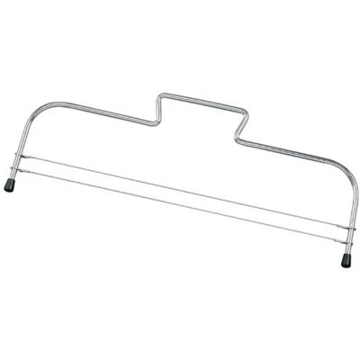 Westmark Tårtdelare/kakskärare med 2 tandade skärtrådar, rostfritt stål, längd 32 cm, simplex duo, silver, 71602270, 67 g Westmark Tårtdelare/kakskärare med 2 tandade skärtrådar, rostfritt stål, längd 32 cm, simplex duo, silver, 71602270, 67 g
