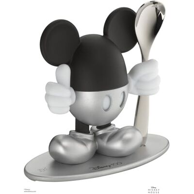 WMF Äggkopp med sked Disney Musse Mouse, äggkopp rolig för barn, plast, äggkopp barn, Cromargan polerat rostfritt stål, diskmaskinssäker, silver WMF Äggkopp med sked Disney Musse Mouse, äggkopp rolig för barn, plast, äggkopp barn, Cromargan polerat rostfritt stål, diskmaskinssäker, silver