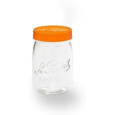 Le Parfait - 6585015 - Glass - 1 L - Canning Jar Le Parfait - 6585015 - Glass - 1 L - Canning Jar