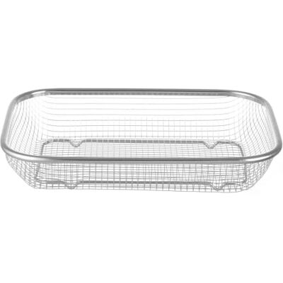 HENDI Serveringskorg, Bratkorg, Pommeskorg, Friteskorg, Lämplig För Diskmaskin, Rostfritt Stål, 290X220X(H)60Mm, 1, Silver HENDI Serveringskorg, Bratkorg, Pommeskorg, Friteskorg, Lämplig För Diskmaskin, Rostfritt Stål, 290X220X(H)60Mm, 1, Silver