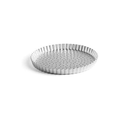 Marcato Festonata kakform, form med ihålig rörlig botten, aluminium, 24 cm, enhetlig bakning, lätt att ta bort Marcato Festonata kakform, form med ihålig rörlig botten, aluminium, 24 cm, enhetlig bakning, lätt att ta bort
