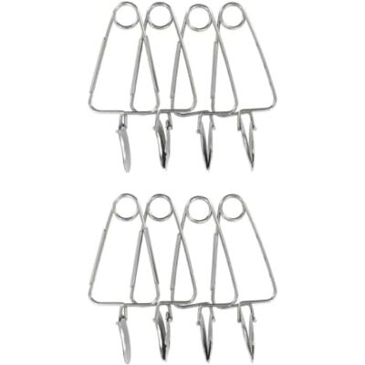 FMprofessional FM Professional 9913850 set med 8 snigelklämmor, snigel, pincett, köksredskap, vinröd, rostfritt stål, silver, 22,7 x 11,6 x 5 cm FMprofessional FM Professional 9913850 set med 8 snigelklämmor, snigel, pincett, köksredskap, vinröd, rostfritt stål, silver, 22,7 x 11,6 x 5 cm