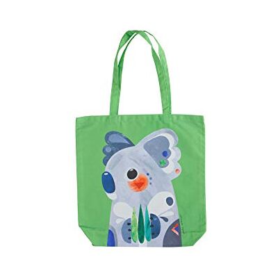 Maxwell & Williams Pete Cromer Stor Tygkasse med Djurtryck, Koala, 100% Bomull, Flerfärgad, 42 cm x 41 cm, GX0071 Maxwell & Williams Pete Cromer Stor Tygkasse med Djurtryck, Koala, 100% Bomull, Flerfärgad, 42 cm x 41 cm, GX0071