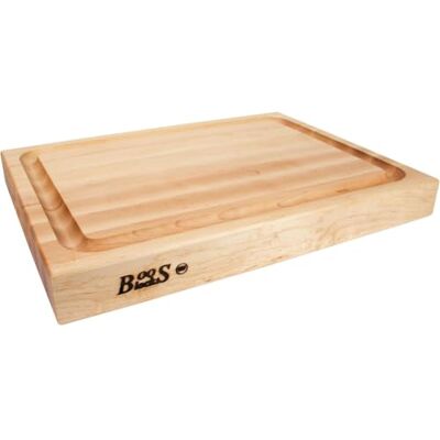 Boos Block Grillbräda Sidogrepp i Rostfritt Stål Saftränna Huggkubb Skärbräda Nordamerikansk Hårdlönn Trancherbräda för Kött 50,8 x 38,1 x 5,7 cm Boos Block Grillbräda Sidogrepp i Rostfritt Stål Saftränna Huggkubb Skärbräda Nordamerikansk Hårdlönn Trancherbräda för Kött 50,8 x 38,1 x 5,7 cm