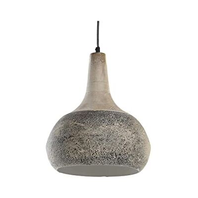 DKD Home Decor DKD heminredning Lámpara de Techo Color Beige y Gris Oscuro, Madera y Metal (29 x 29 x 37 centímetros) DKD Home Decor DKD heminredning Lámpara de Techo Color Beige y Gris Oscuro, Madera y Metal (29 x 29 x 37 centímetros)