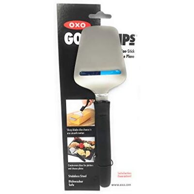 OXO Good Grips non-stick osthyvel Skivar hårda och halvhårda ostar enkelt, justerbar tjocklek, mjukt handtag, tål diskmaskin OXO Good Grips non-stick osthyvel Skivar hårda och halvhårda ostar enkelt, justerbar tjocklek, mjukt handtag, tål diskmaskin