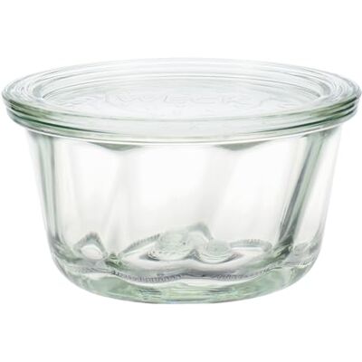 Weck Gugelhupfglas 280 ml kartong med 4 (glas för Gugelhupfkaka, med 100 mm RR-lock) 37702, transparent Weck Gugelhupfglas 280 ml kartong med 4 (glas för Gugelhupfkaka, med 100 mm RR-lock) 37702, transparent