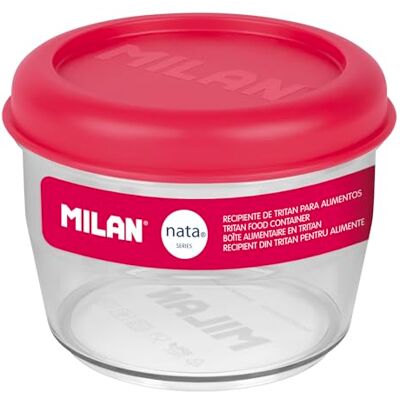 MILAN ® Tritan lunchlåda lufttät rund 0,5 l grädde® 624, rosa MILAN ® Tritan lunchlåda lufttät rund 0,5 l grädde® 624, rosa