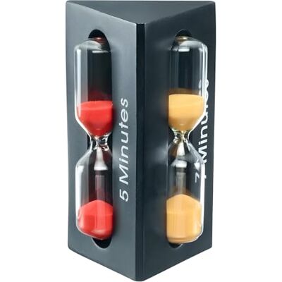 Westmark Sandtimer – mångsidig timer för kök, spel och vardagsbruk, drifttid ca 3, 5 och 7 minuter – robust harts och glas Westmark Sandtimer – mångsidig timer för kök, spel och vardagsbruk, drifttid ca 3, 5 och 7 minuter – robust harts och glas