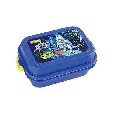 KEYROAD Lunchlåda Lunchlåda för barn med fack/för dagis, skola/matlåda Snackslåda lätt för pojkar och flickor/tema: DINO, flerfärgad, Barn KEYROAD Lunchlåda Lunchlåda för barn med fack/för dagis, skola/matlåda Snackslåda lätt för pojkar och flickor/tema: DINO, flerfärgad, Barn