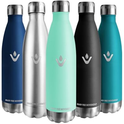 Vikaster termosflaska 0,75 l, läckagesäker termos 750 ml, BPA-fri återanvändbar termoskanna, drickflaska rostfritt stål för camping, yoga, gym, fitness, resor, utomhus Vikaster termosflaska 0,75 l, läckagesäker termos 750 ml, BPA-fri återanvändbar termoskanna, drickflaska rostfritt stål för camping, yoga, gym, fitness, resor, utomhus