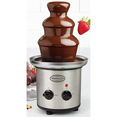 Nostalgia CFF-900 choklad fondue fontän i rostfritt stål Nostalgia CFF-900 choklad fondue fontän i rostfritt stål