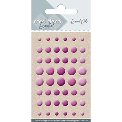 Dotty Design Card Deco Essentials emaljprickar rosa 3-pack Dotty Design Card Deco Essentials emaljprickar rosa 3-pack