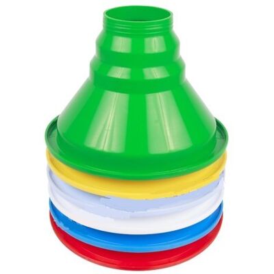 Browin 139200 tratt för glas 150/55 mm, praktisk tratt för stora och små glas, universell domare, säker för kontakt med vin och öl, röd Browin 139200 tratt för glas 150/55 mm, praktisk tratt för stora och små glas, universell domare, säker för kontakt med vin och öl, röd