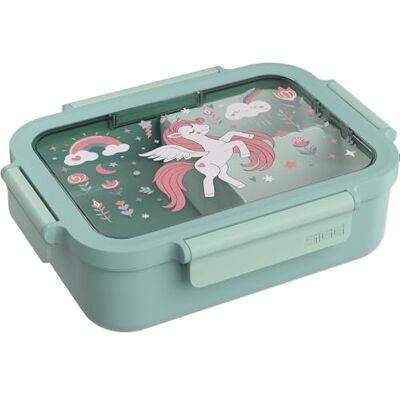 Sigg – NIMO Kids Set Uniflower – innerskål och läckagesäker snackslåda – mikrovågsugn och diskmaskin – BPA-fri – lätt – för skola, barn och fritid – 800 ml Sigg – NIMO Kids Set Uniflower – innerskål och läckagesäker snackslåda – mikrovågsugn och diskmaskin – BPA-fri – lätt – för skola, barn och fritid – 800 ml