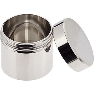neoLab 3 2127 behållare i rostfritt stål med skruvlås, 20 ml, 36 mm x 38 mm diameter neoLab 3 2127 behållare i rostfritt stål med skruvlås, 20 ml, 36 mm x 38 mm diameter