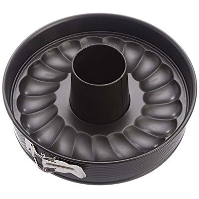 Zenker 3433 Springform kakburk med 2 baser 30 cm svart Zenker 3433 Springform kakburk med 2 baser 30 cm svart