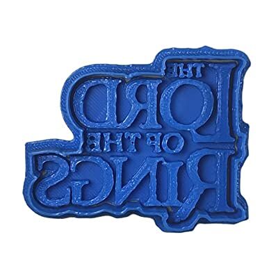 Cuticuter Lord of Rings Logo Cookie Cutter, blå Cuticuter Lord of Rings Logo Cookie Cutter, blå