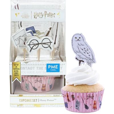 PME Harry Potter bakformar & tårtdekorationer set, 24 stycken, Harry Potter PME Harry Potter bakformar & tårtdekorationer set, 24 stycken, Harry Potter