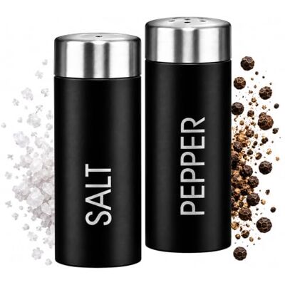 Premier Housewares 508549 frihetssalt och peppar set – svart Premier Housewares 508549 frihetssalt och peppar set – svart