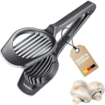 Westmark Fruit & Mushroom Cutter Champion Black Edition, Precisionsskärare För Svamp, Kiwi Och Jordgubbar, Antracit Westmark Fruit & Mushroom Cutter Champion Black Edition, Precisionsskärare För Svamp, Kiwi Och Jordgubbar, Antracit