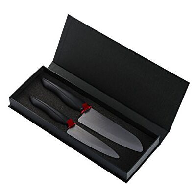Kyocera ZK-2PC-BK Kockknivar, Svart, 23,9 x 2 x 2,8 cm Kyocera ZK-2PC-BK Kockknivar, Svart, 23,9 x 2 x 2,8 cm