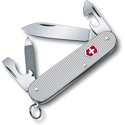 Victorinox , Schweizer Taschenmesser, Cadet, Multitool, 9 Funktionen, Klinge, gross, Schraubendreher 3 mm, Kapselheber Victorinox , Schweizer Taschenmesser, Cadet, Multitool, 9 Funktionen, Klinge, gross, Schraubendreher 3 mm, Kapselheber