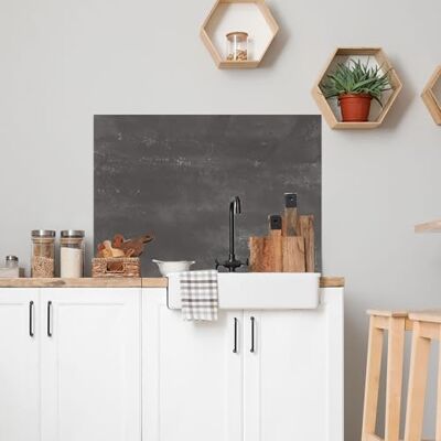CREARREDA Kök stänkskydd i aluminium 84 x 60 cm lätt att applicera tillverkad i Italien spis- och väggskydd. Tvättbar och lätt att montera. Metallstänkskydd för handfat CREARREDA Kök stänkskydd i aluminium 84 x 60 cm lätt att applicera tillverkad i Italien spis- och väggskydd. Tvättbar och lätt att montera. Metallstänkskydd för handfat