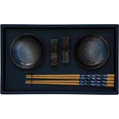 JADE TEMPLE sushi set blå, 1 set JADE TEMPLE sushi set blå, 1 set