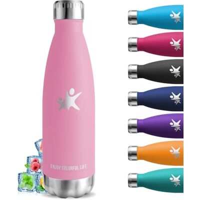 Grsta Termisk flaska, 750 ml vattenflaska, BPA-fri, vattenflaska i rostfritt stål, läckagefria, termiska flaskor, håller sig varm i 12 timmar/kall 24 timmar, metallflaska för skolan, camping, fitness Grsta Termisk flaska, 750 ml vattenflaska, BPA-fri, vattenflaska i rostfritt stål, läckagefria, termiska flaskor, håller sig varm i 12 timmar/kall 24 timmar, metallflaska för skolan, camping, fitness