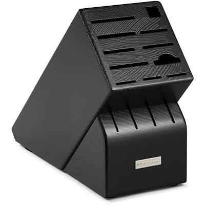 WÜSTHOF 15-spår svart kniv förvaringsblock WÜSTHOF 15-spår svart kniv förvaringsblock