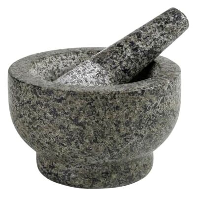 Brightium Granit mortel 13x8cm, perfekt för strimling, slipning och beredning av kryddor och såser i köket. Brightium Granit mortel 13x8cm, perfekt för strimling, slipning och beredning av kryddor och såser i köket.