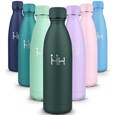 HoneyHolly Termisk Vattenflaska, Bpa-Fri, Gymflaska, 1000 Ml, Rostfritt Stål, 18/8, Läckagesäker, Vattenflaska i Rostfritt Stål För Picknick, Utomhus, Sport HoneyHolly Termisk Vattenflaska, Bpa-Fri, Gymflaska, 1000 Ml, Rostfritt Stål, 18/8, Läckagesäker, Vattenflaska i Rostfritt Stål För Picknick, Utomhus, Sport