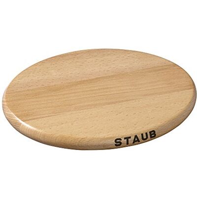 STAUB 1190713 oval magnetisk trägrytunderlägg, brun STAUB 1190713 oval magnetisk trägrytunderlägg, brun