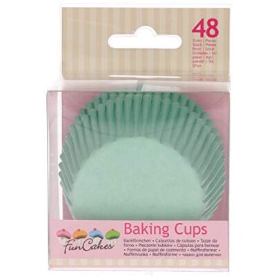 FunCakes Baking Cups -Mint Green- pk/48 FunCakes Baking Cups -Mint Green- pk/48