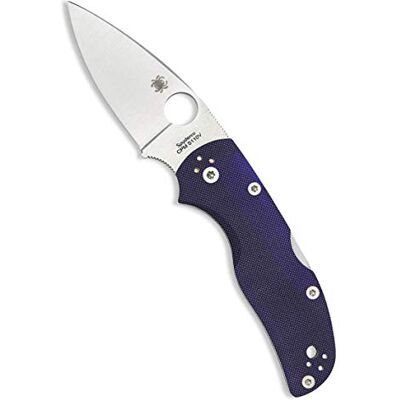 Spyderco 4013204-SSI Native 5 Fldg kniv 7,5 cm Blde-PlnEdge-Dk Blue FRN multi, N/A Spyderco 4013204-SSI Native 5 Fldg kniv 7,5 cm Blde-PlnEdge-Dk Blue FRN multi, N/A