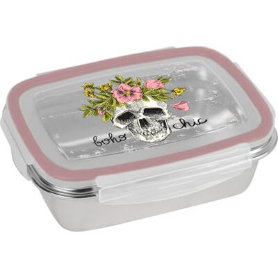 Gedalabels GEDA LABELS Lunchlåda Skull bohochic 850 ml rostfritt stål Gedalabels GEDA LABELS Lunchlåda Skull bohochic 850 ml rostfritt stål