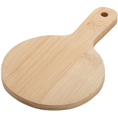 American Metalcraft BSB7 miniserveringsbricka, rund, 10,2 cm diameter, 0,95 cm höjd, 16,5 cm längd, bambu American Metalcraft BSB7 miniserveringsbricka, rund, 10,2 cm diameter, 0,95 cm höjd, 16,5 cm längd, bambu