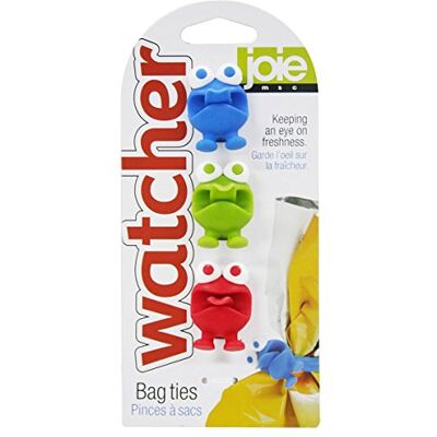 Joie påse stängningstejp 49505 påse låsband väska Watcher set om 3, plast, färgglad, 15 x 10 x 8 cm, 3 enheter Joie påse stängningstejp 49505 påse låsband väska Watcher set om 3, plast, färgglad, 15 x 10 x 8 cm, 3 enheter