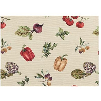Deco Mex Tapisseri, vävt mönster, kräm, flerfärgad, 35 x 45 cm Deco Mex Tapisseri, vävt mönster, kräm, flerfärgad, 35 x 45 cm