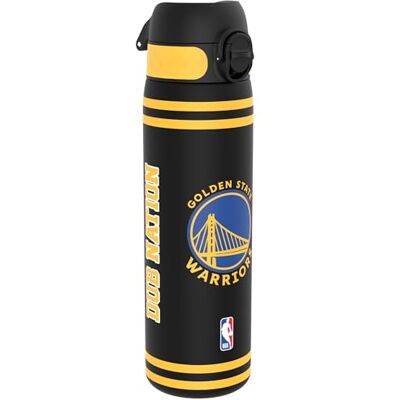 Ion8 NBA Golden State Warriors Vattenflaska, 500 ml/18 oz, Läcksäker, Lätt att Öppna, Säkert Lås, Diskmaskinssäker, BPA-fri, Hygieniskt Lock, Bärhandtag, Passar i Mugghållare, Lätt att Rengöra, Luktfri Ion8 NBA Golden State Warriors Vattenflaska, 500 ml/18 oz, Läcksäker, Lätt att Öppna, Säkert Lås, Diskmaskinssäker, BPA-fri, Hygieniskt Lock, Bärhandtag, Passar i Mugghållare, Lätt att Rengöra, Luktfri