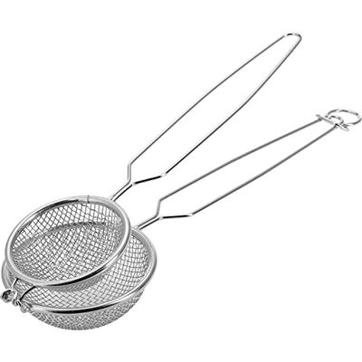 Westmark nätsked för fritering, ø 10 cm, längd: 35 cm, rostfritt stål, silver, 12432270 Westmark nätsked för fritering, ø 10 cm, längd: 35 cm, rostfritt stål, silver, 12432270