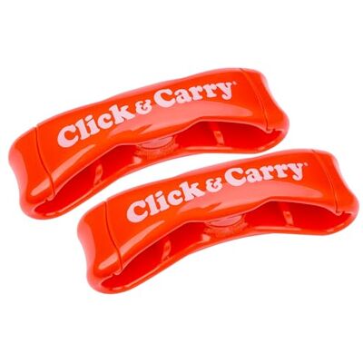 Click & Carry Röd Livsmedelsväska med mjukt kuddgrepp. Använd som handsfree bärväska för livsmedel, plastpåshållare, sportredskapshållare och mer. Klicka och bär med lätthet Click & Carry Röd Livsmedelsväska med mjukt kuddgrepp. Använd som handsfree bärväska för livsmedel, plastpåshållare, sportredskapshållare och mer. Klicka och bär med lätthet